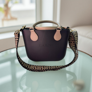 Eva super mini  Black with beige