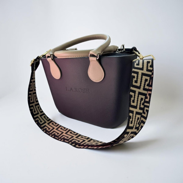 Eva super mini  Black with beige - Image 2