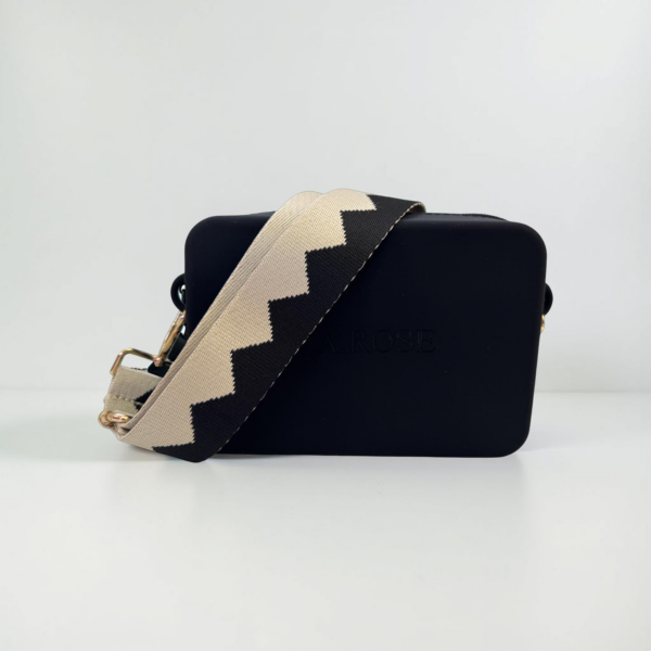 Silicone Mini Black with Black and Beige - Image 4