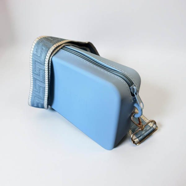 Silicone Mini Denim Blue with Blue and beige - Image 2