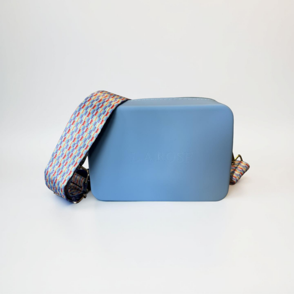 Silicone Mini  Denim Blue with multi colour - Image 4