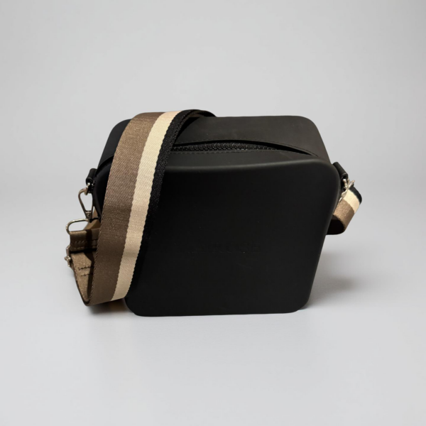 Silicone square Black with brown and beige - Image 3