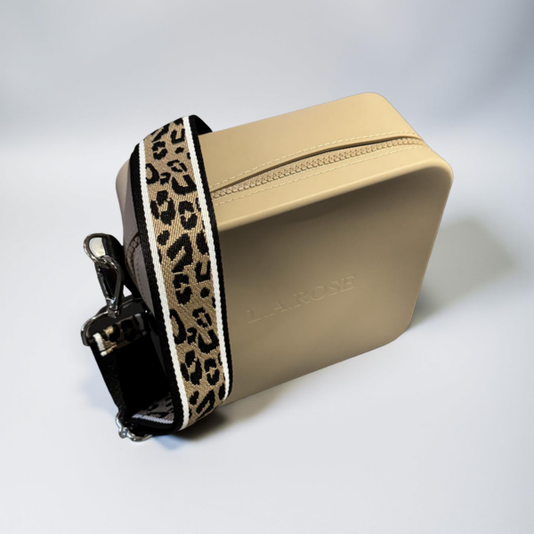 Silicone square Khaki with animal print - Image 2
