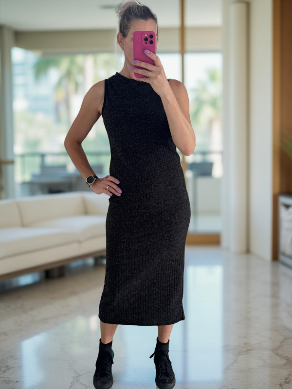 Charlotta dress Dark Grey #2